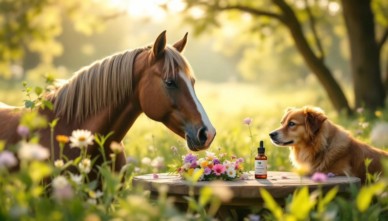 Fleurs de Bach et animaux : accompagner le bien-être animal au naturel Fleurs de Bach pour animaux